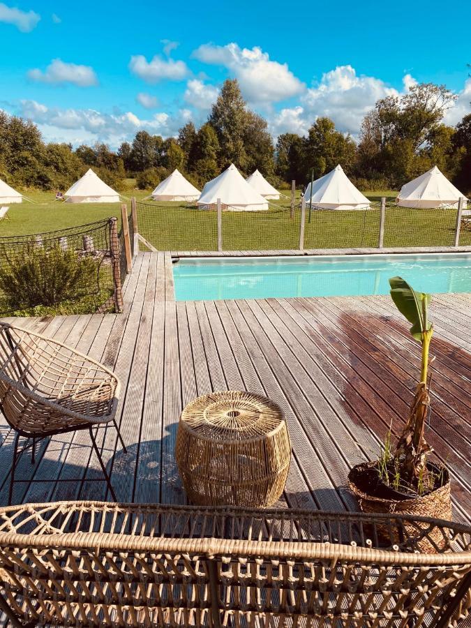 Greenvalleyglamping Sesce Pri Preboldu ภายนอก รูปภาพ