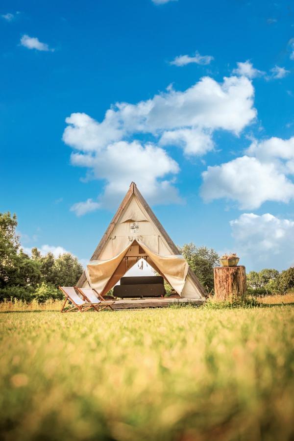 Greenvalleyglamping Sesce Pri Preboldu ภายนอก รูปภาพ